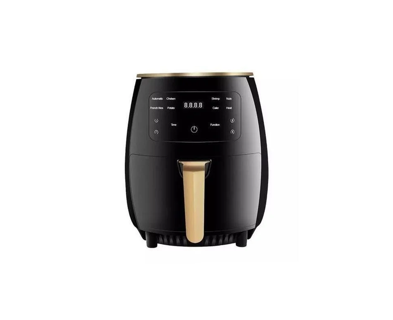 Automatic Digital Air Fryer 6 Litres - Black