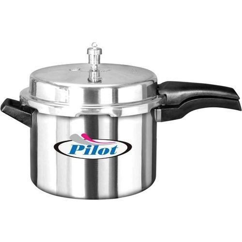 Stainless Steel Pressure Cooker - Silver 5l