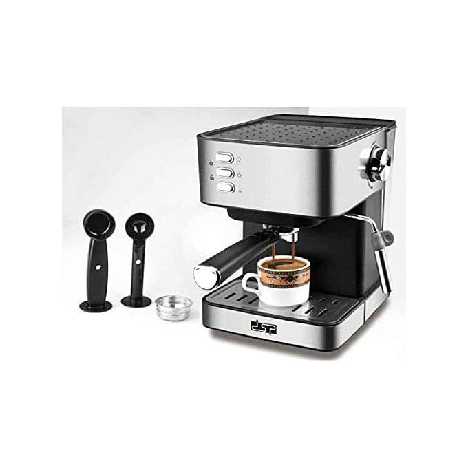 Espresso Coffee Machine 850W - Silver
