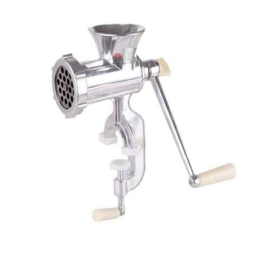 Multifunctional Manual Meat Mincer Chopper-Silver