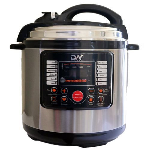 9L Electric Pressure Cooker 1300W - Silver