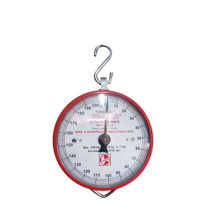 Hanging Weighing Scale - Red