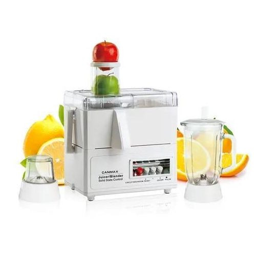 4 In 1 Food Processor And Juicer With 2 Speeds And A Pulse-White