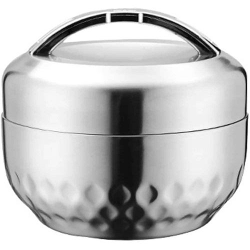 Insulated Food Flask With Double Walls To Keep Your Food Warm For Hours - Silver