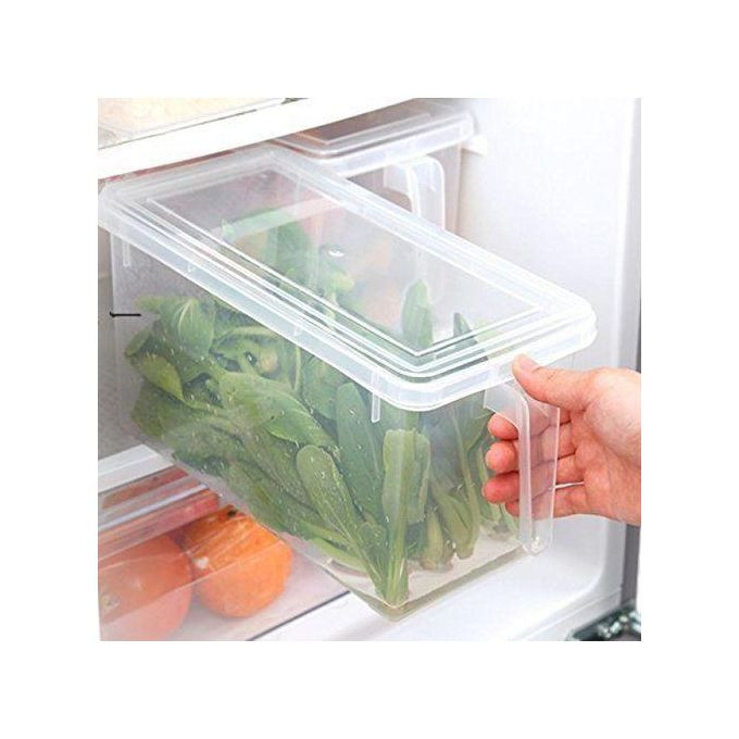 5L Fridge Storage Container Box Holder Organiser Food Containers -Clear.