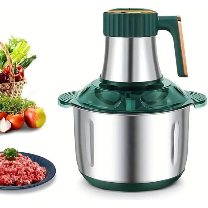 Food Processor, Meat Grinder Mini Food Chopper For Vegetables -Silver.