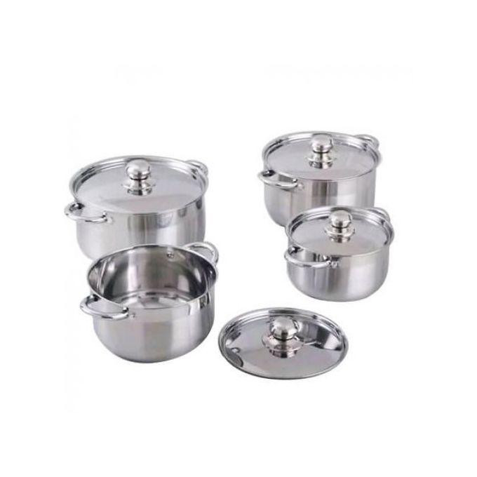 Serving Dishes, 4 Pcs - Silver
