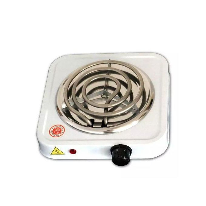 Quality Electric Hotplate With Coils-White