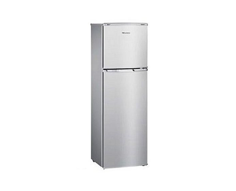Hisense 160 Litres / 160L Double Door Fridge Or Refrigerator, Net Volume 120L - Silver