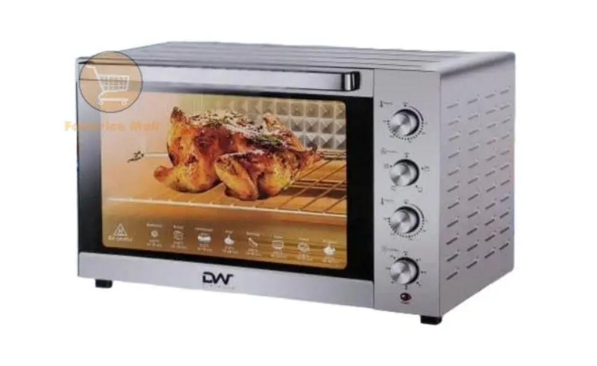 90 Liters Electric Mini Oven 2200w With Rotisserie Function - Silver