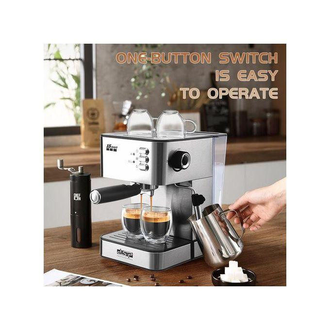 Dsp Esspresso Coffee Maker 15bar - Silver