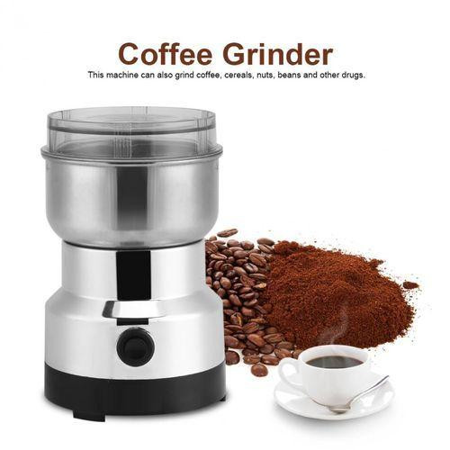 Multifunctional Electric Grinder Coffee Grinder - Silver