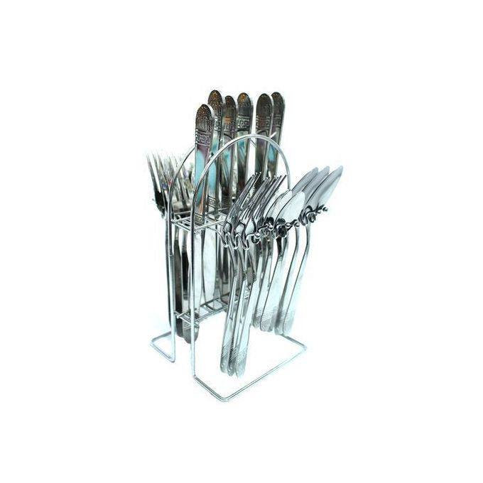 24 Piece Cutlary - Silver