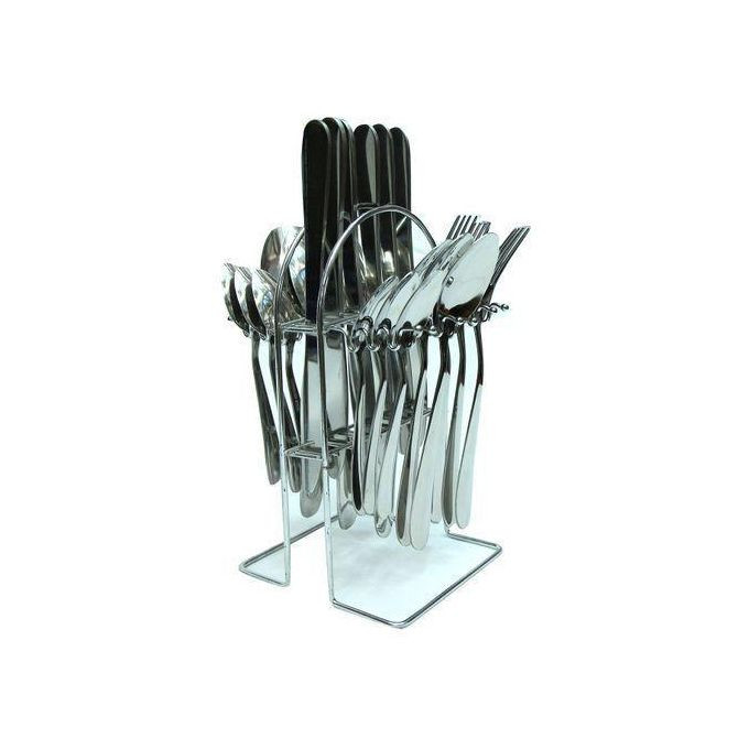 24 Piece Cutlery  Silver