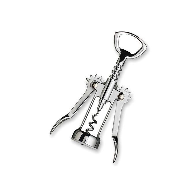 Wine, Corkscrew, Beer Bottle Stainless Steel Opener - Silver