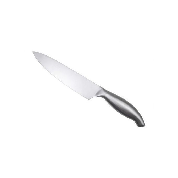 Stainless Steel Strong Blade 8-Inch Kitchen Knife - Silver