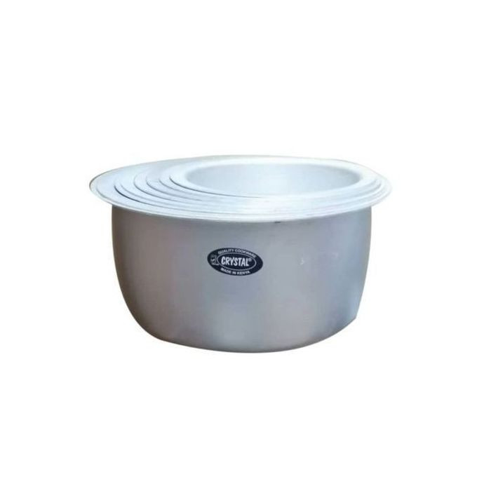 8 Pc Stainless Steel Saucepans - Silver