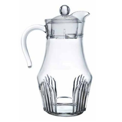 Popular Glass Jug With Unique Design - Transparent