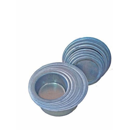 Spectacular 8 Pieces Aluminium Saucepans With 8 Covers - Grey