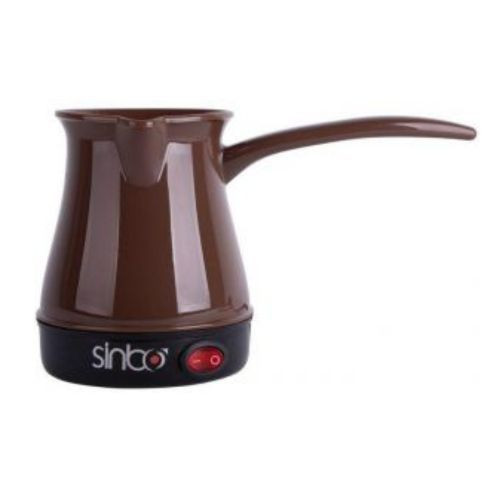 Electric Mini Coffee Maker, 3Cups - Brown