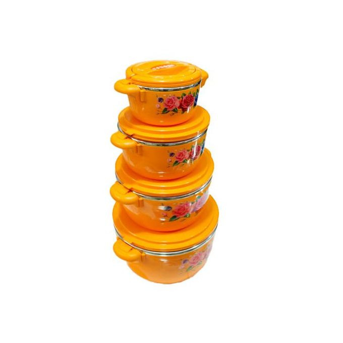 Set Of 4 Insulation Pots