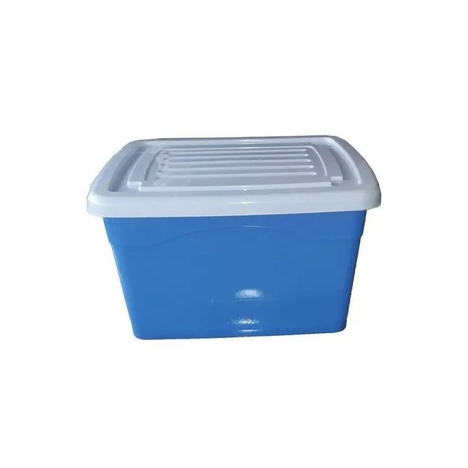Big Plastic Storage Containers - Blue