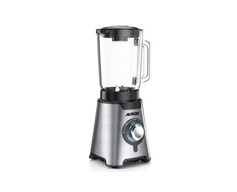 2 In 1 Multifunctional Nutrient Blender With Glass Jar And Stainless Grinder Very Sharp Blades - Multiplecolor