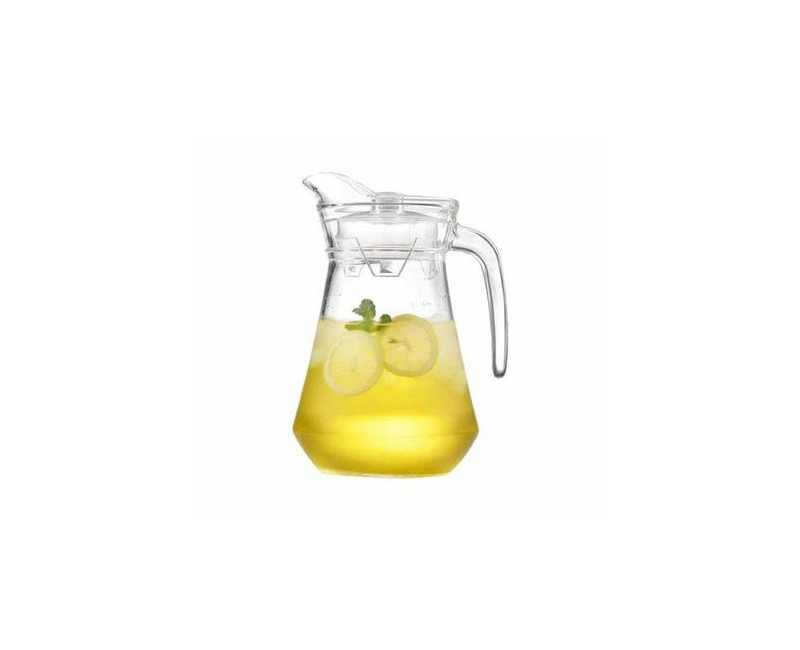 Beautiful Jug Pitcher For Storing And Pouring Drinks - Transparent