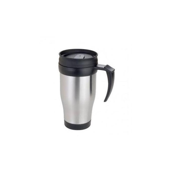 Thermal Flask Cup Silver, Black