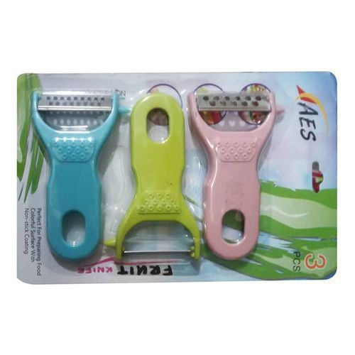 3 In 1 Peeler For Slicing Peeling Cutting Food And Vegetables - Orange