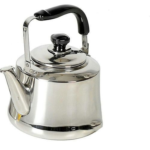 5 Litre Whistling Tea Boiling Kettle - Silver