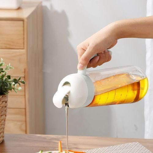 600 ML Vinegar/Oil Dispenser Automatic Opening And Closing Bottle,Colourless.