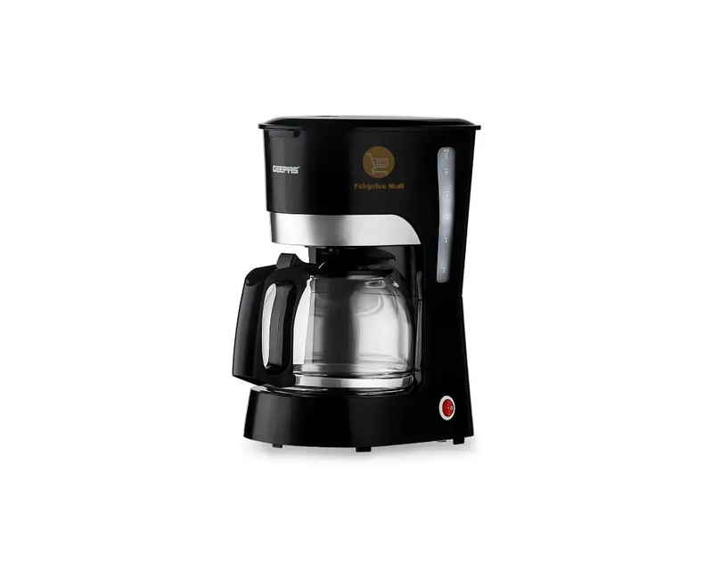 Geepas Electric Coffee Maker, 1.5 Litres - Black