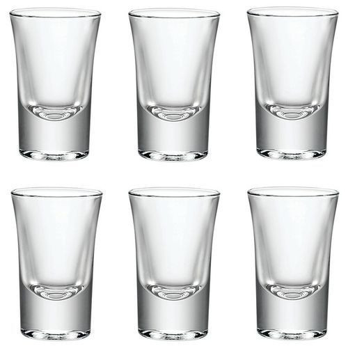 Thick And Heavy Tote Glasses-Transparent