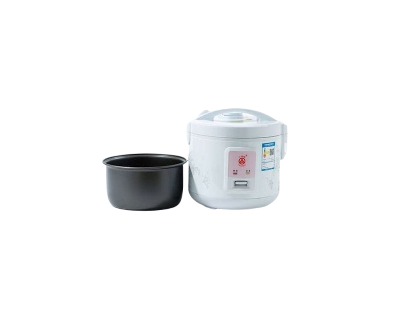 Triangle Electric Home Rice Cooker 5litres - White,Pink