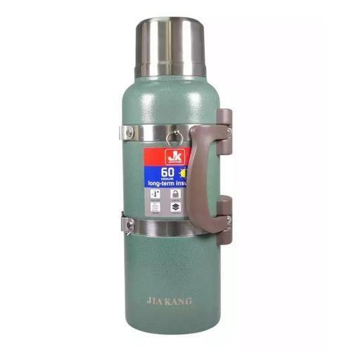 Hot & Cold Stainless Steel Vaccum Insulated 3L, 72 Hour Flask, Green.