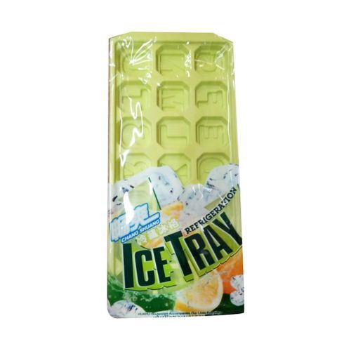 plastic ice tray for making ice cubes-green