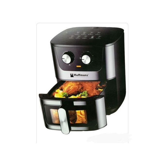 8L / 8 Litres Electric Airfryer / Air Fryer - Black