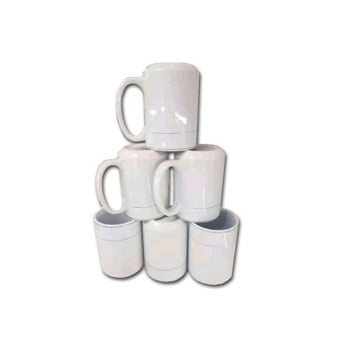12 Pieces Set Of Espresso Coffee Tea Cups -White
