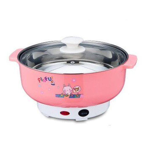 Stainless Steel Food And Vegetable Cooker/Boiler 24cm - Pink