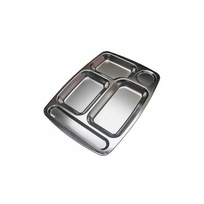 A Dozen Of Hard Durable Partition Steel Plate - Silver