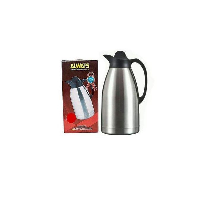 Unbreakable 3.0 Litres Vaccum Flask - Stainless Steel