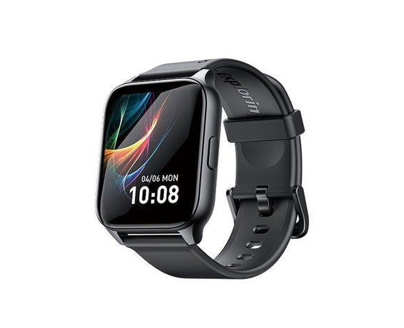 Watch 4 Plus Smartwatch – 2.01" HD Display | IP68 Waterproof | Fitness Tracker | Bluetooth Call & Notifications | Heart Rate & Sleep Monitor | Black