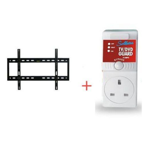 Package Of TV Mount 26" to 63" Plus TV Guard - Black