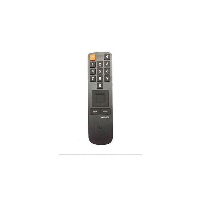 Remote Replacement For Startimes Decoder-Black