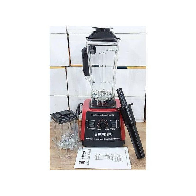 2 In 1 Multifunctional Commercial 2 Liters Breaking Blender With Pure Copper Motor -Multicolour