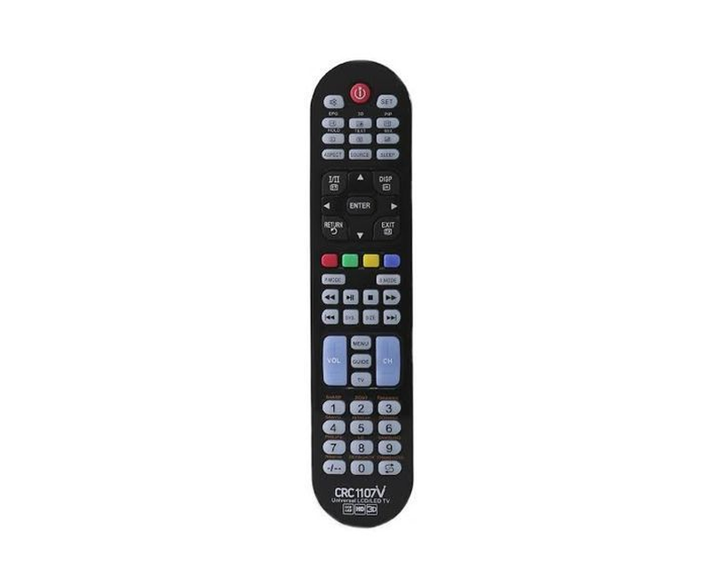 Universal Remote Control For LED TV- Black