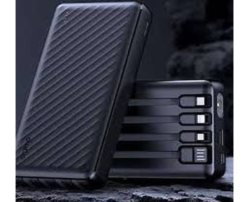 20000mAh Traveler Link Power Bank - Black/White