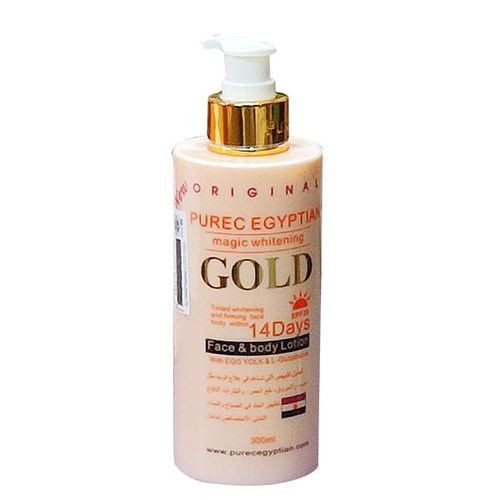 Pure White Purec Egyptian Magic Whitening Gold Lotion – 300ml