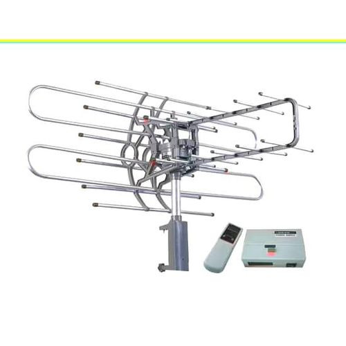 Tv Antenna For Receiving Digital TV Signals With Booster And Remote Controlled Rotator